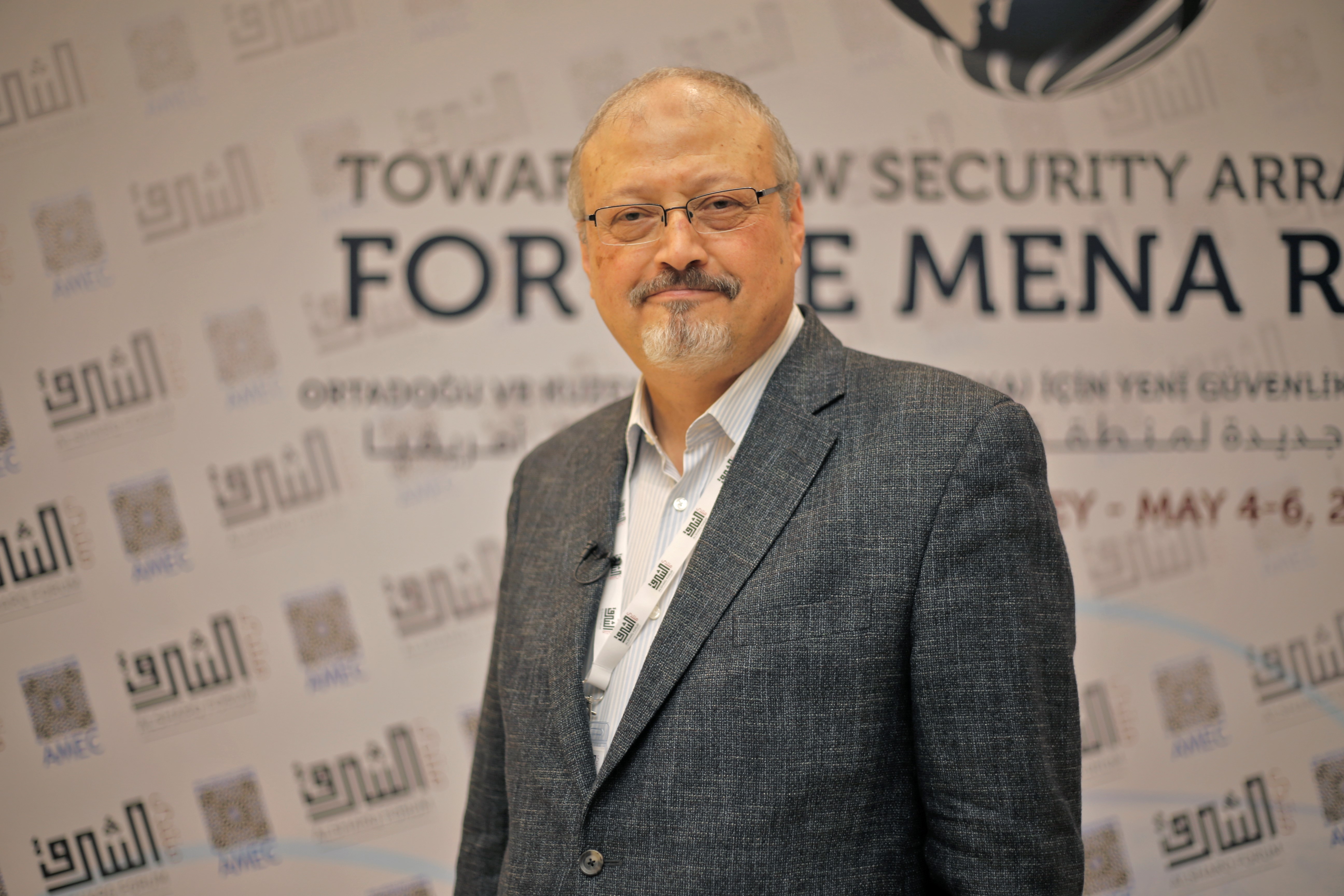 Saudi journalist Jamal Khashoggi in Istanbul, Turkey.