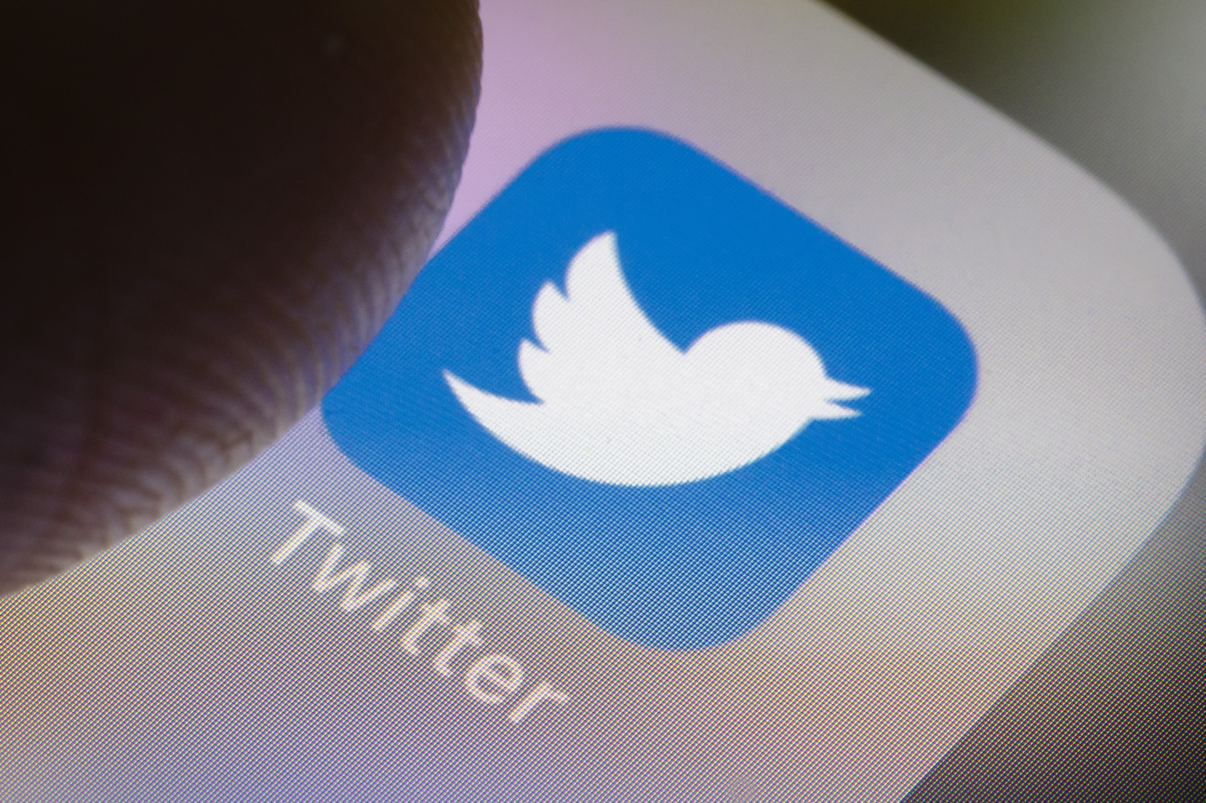 Berlin, Germany - February 14: In this photo illustration the app of Twitter is displayed on a smartphone on February 14, 2018 in Berlin, Germany. (Photo Illustration by Thomas Trutschel/Photothek via Getty Images)