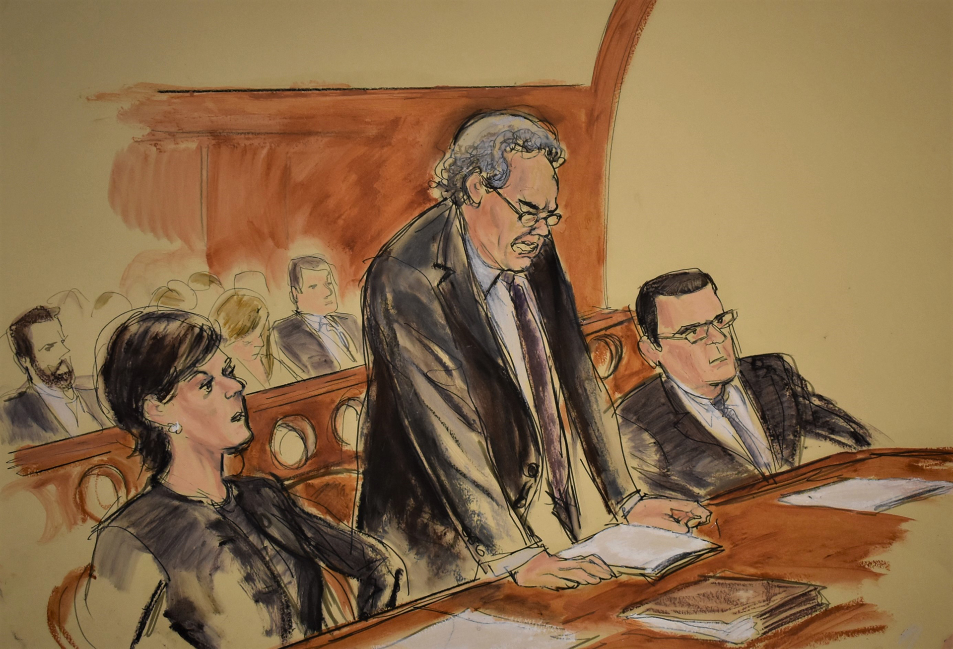 John Kapoor addresses the courtroom.