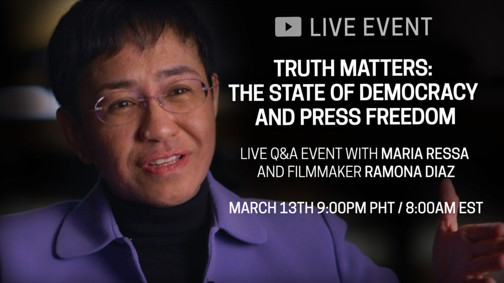 “Truth Matters: The State of Democracy and Press Freedom” | FRONTLINE