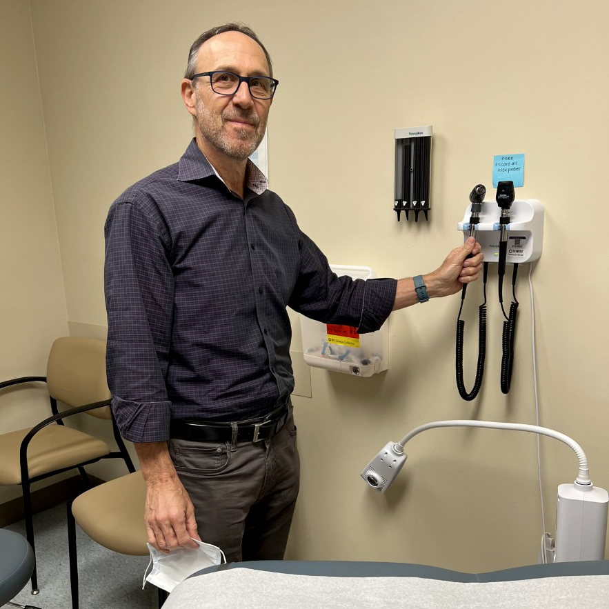 Dr. Evan Ashkin, University of North Carolina Medical School professor.