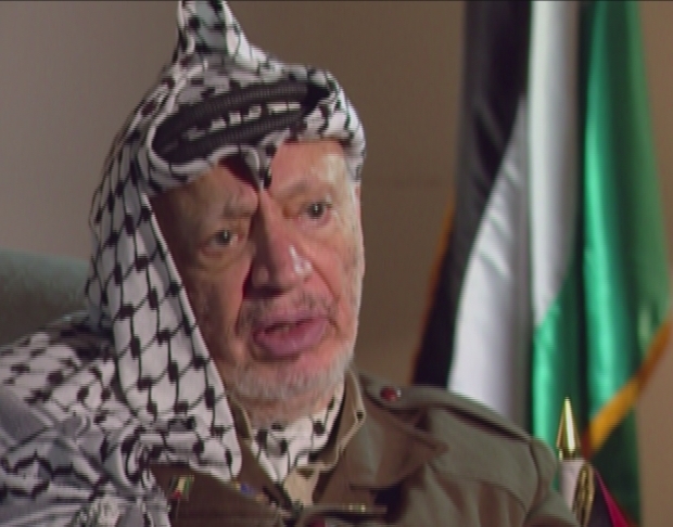 A still from the 2002 FRONTLINE documentary, "Shattered Dreams of Peace."