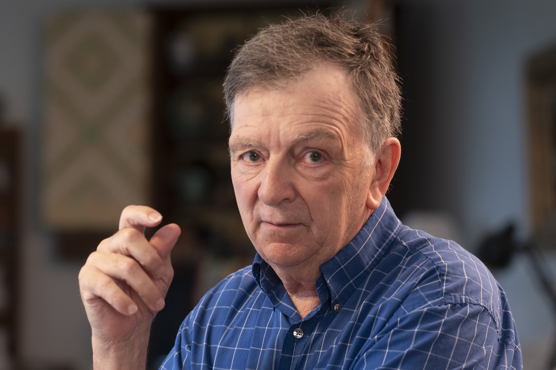 Former Maine legislator John Nutting talks at his Leeds home about his push for improvements to Maine’s progressive treatment program, which he says is an underutilized tool to compel people into accepting mental health treatment. Carl D. Walsh/Portland Press Herald