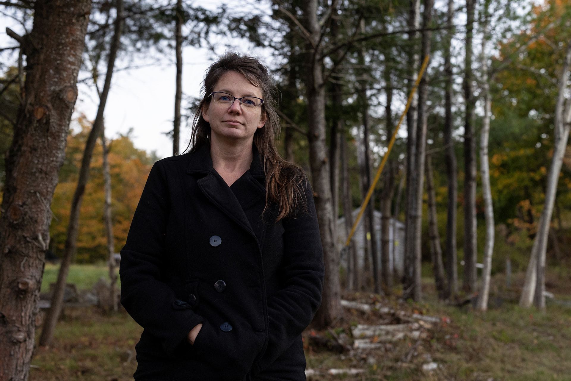 Carly Mahaffey, a member of Maine’s Intentional Peer Support Advisory Committee and advocate for the rights of patients with serious mental illnesses. Michele McDonald/Portland Press Herald