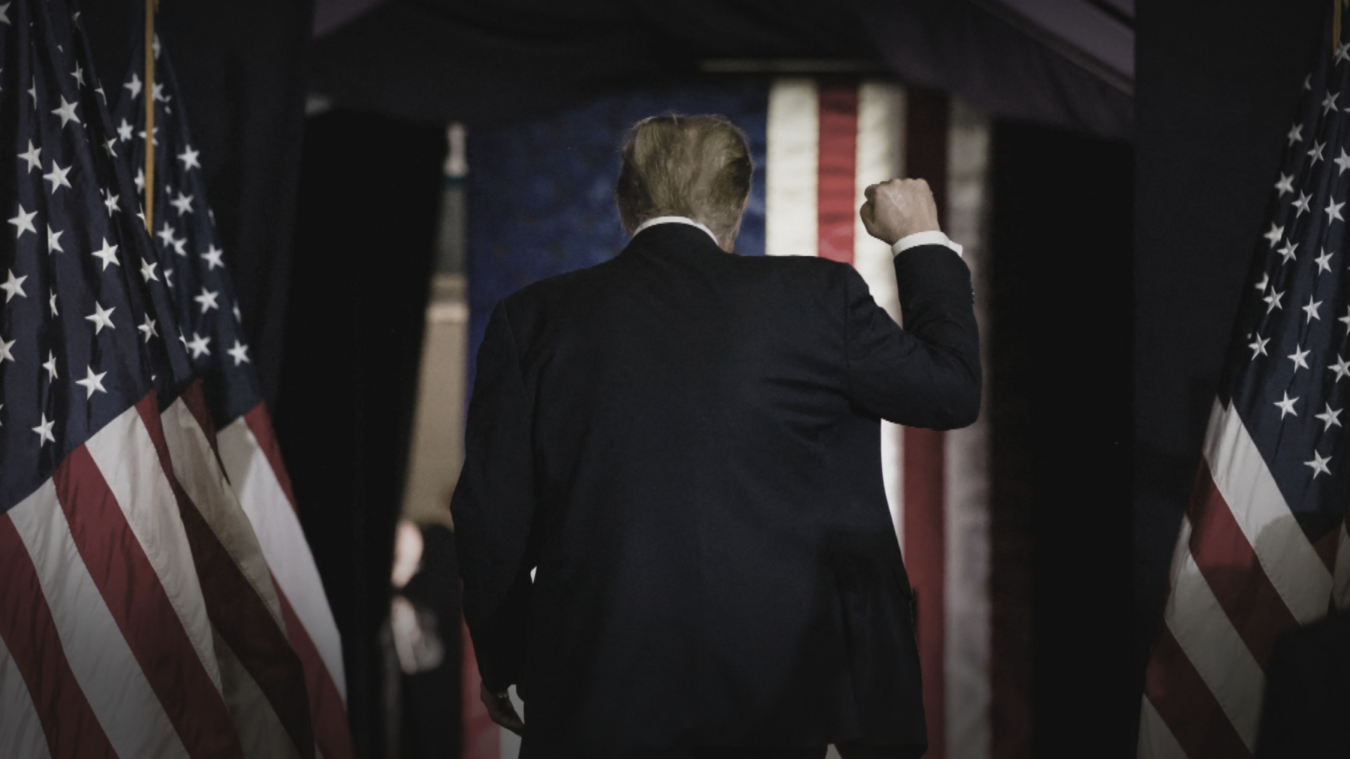 A screengrab of Donald Trump from "The Choice 2024."
