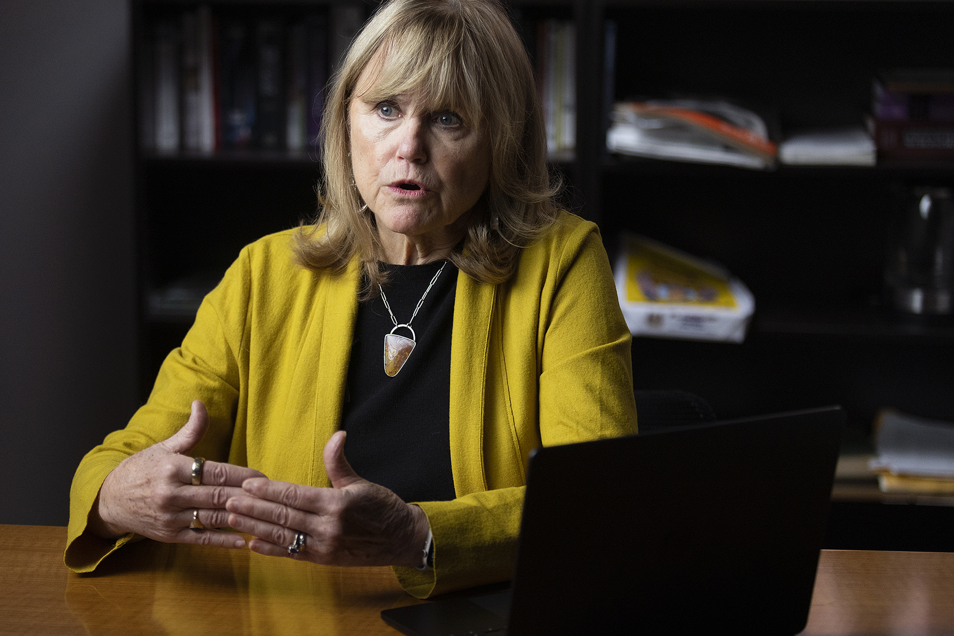 BOSTON, MA -DECEMBER 3: Dr. Ann McKee at Boston University’s CTE Center, an independent academic research center located at the Boston University Chobanian & Avedisian School of Medicine. (Staff photo by Derek Davis/Staff Photographer)