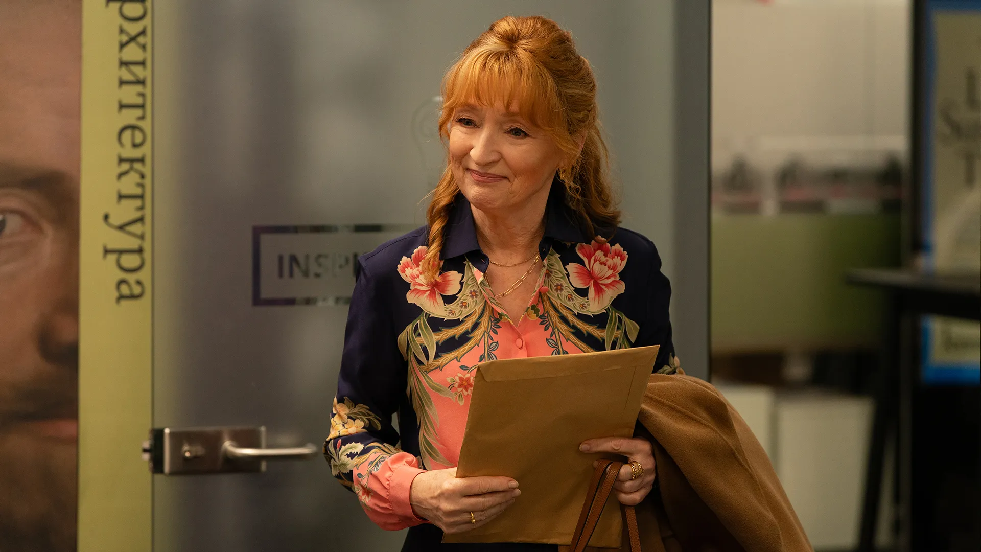 Lesley Manville as Susan Ryeland in Marble Hall Murders on MASTERPIECE on PBS