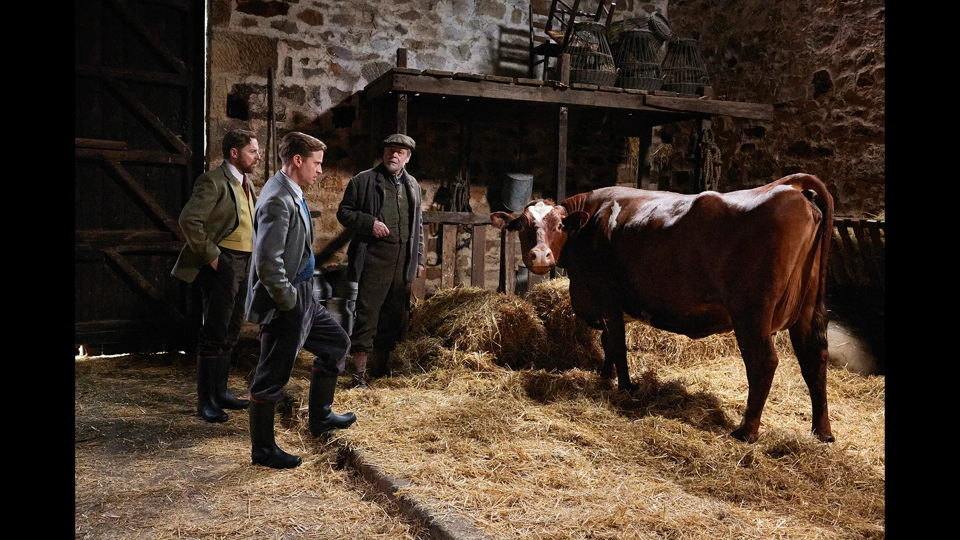 Samuel West and Nicholas Ralph in All Creatures Great and Small Season 7 on MASTERPIECE on PBS.
