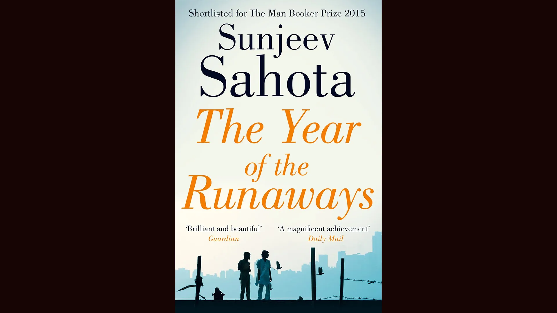 Cover of Sunjeev Sahota's novel The Year of the Runaways.