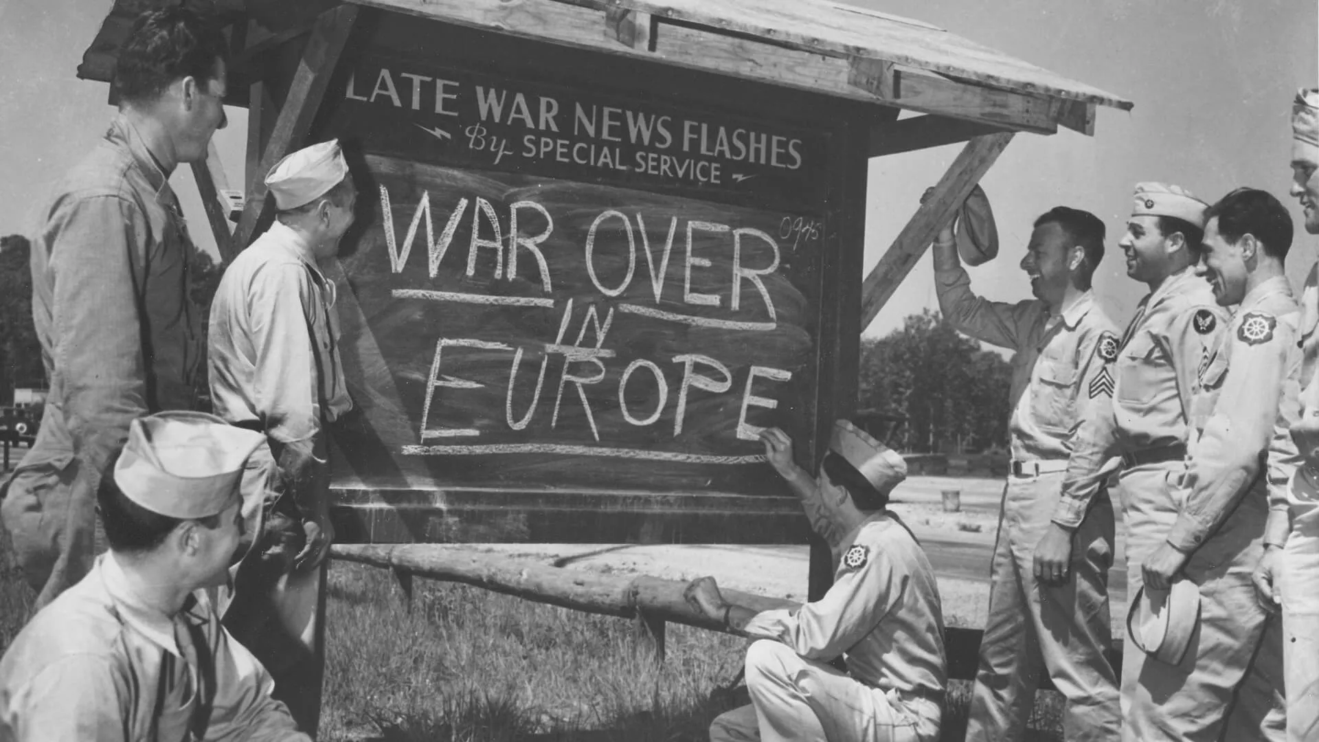 Announcement of Victory in Europe, 5/7/1945