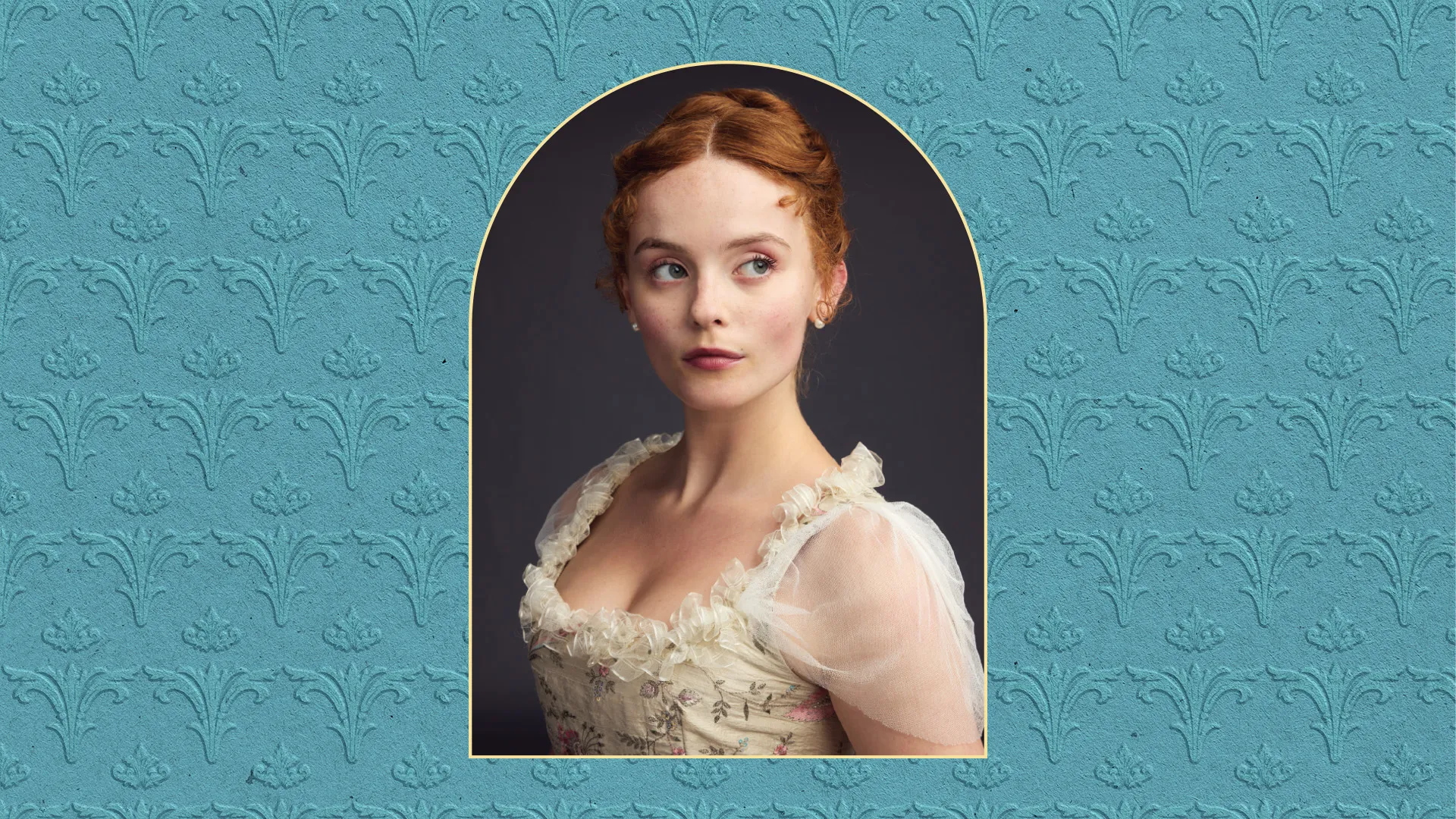 Millie Gibson as Irene Heron in The Forsytes on MASTERPIECE on PBS