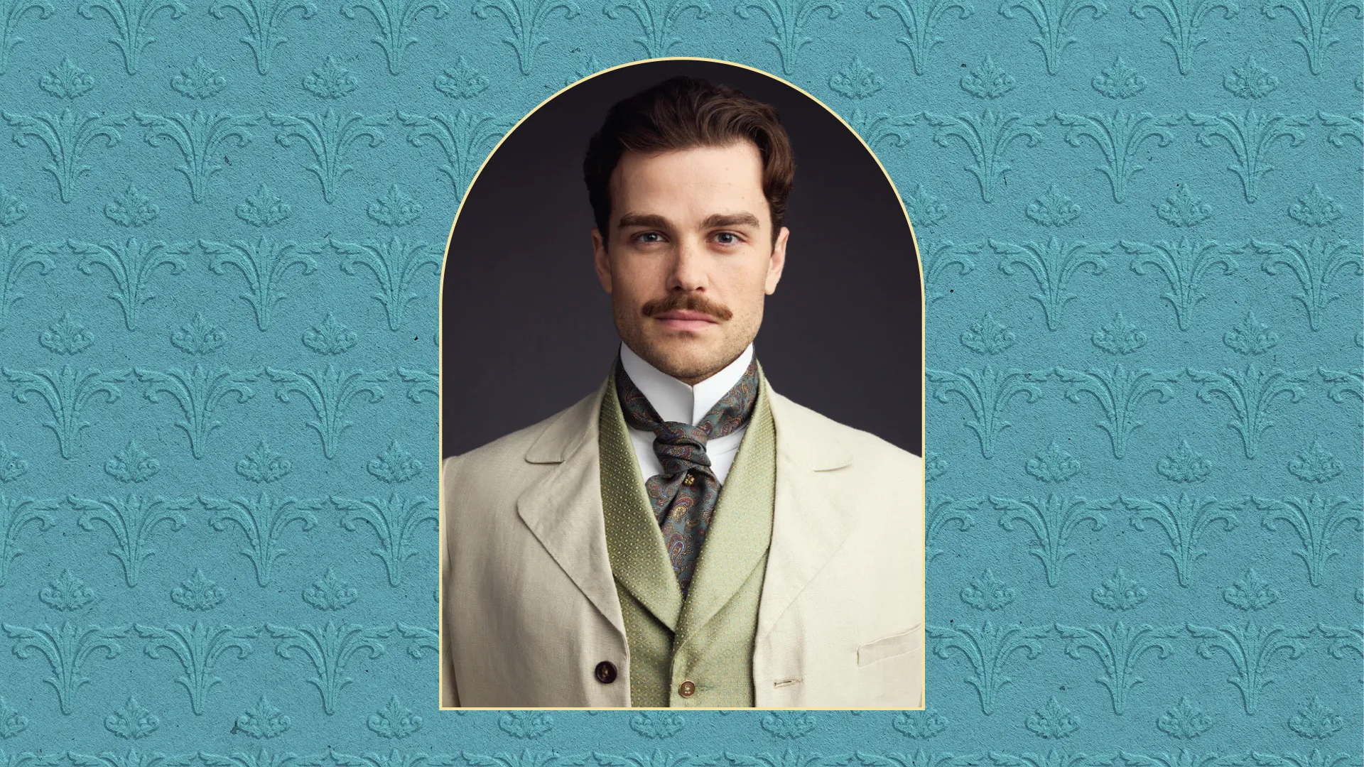 Joshua Orpin as Soames Forsyte in The Forsytes on MASTERPIECE on PBS