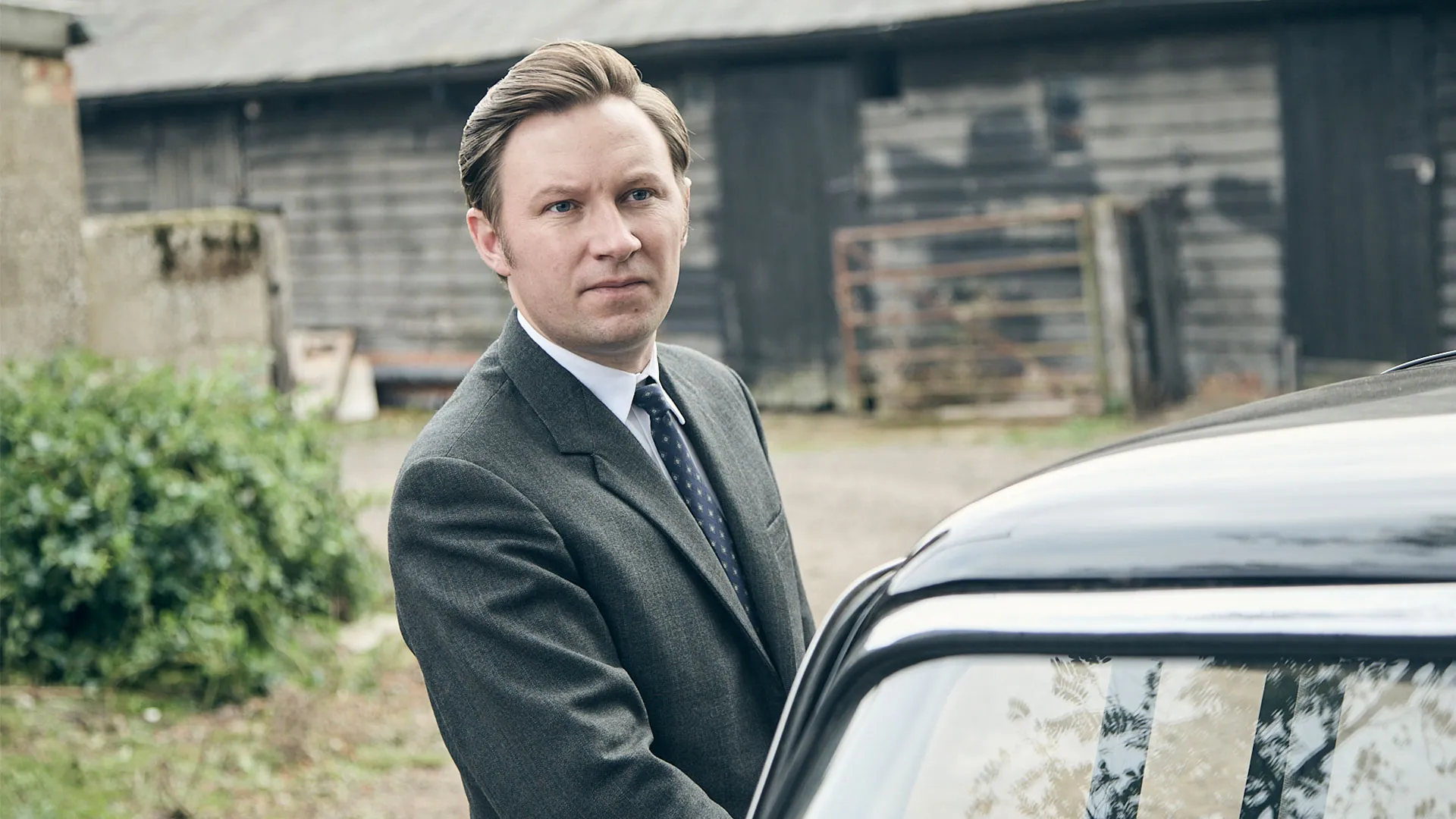Bradley Hall as Larry Peters in Grantchester Season 11