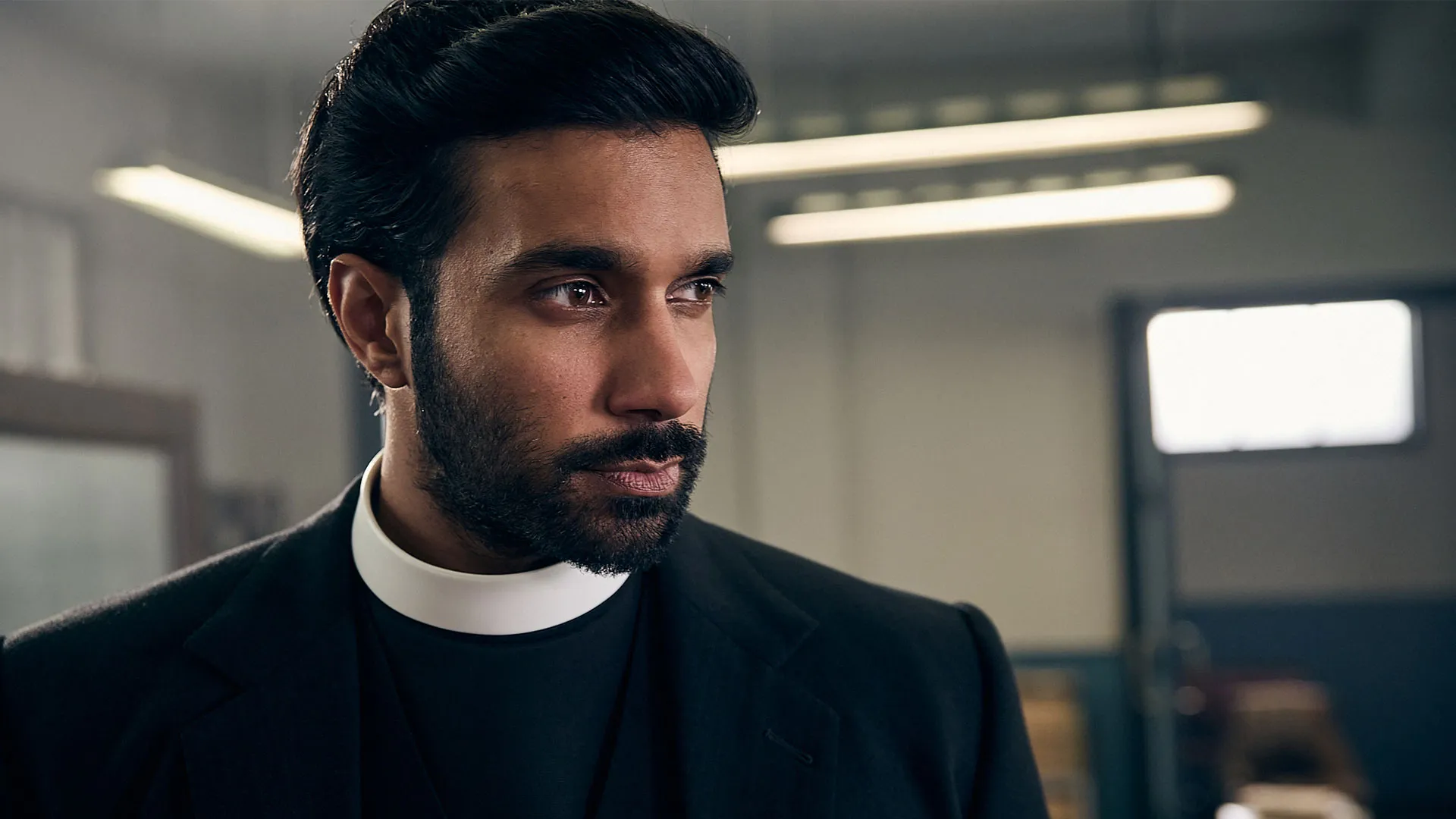 Rishi Nair as Alphy Kottaram in Grantchester Season 11