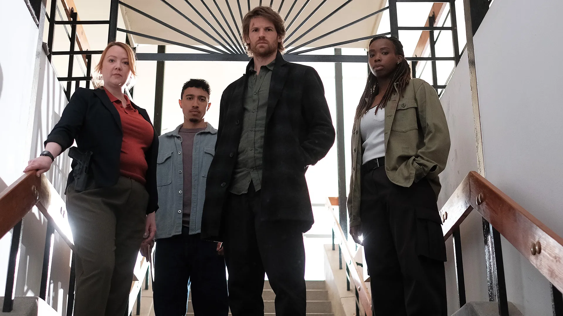 Cast members making up La Brigade Criminelle in Maigret Season 2 as seen on MASTERPIECE Mystery!