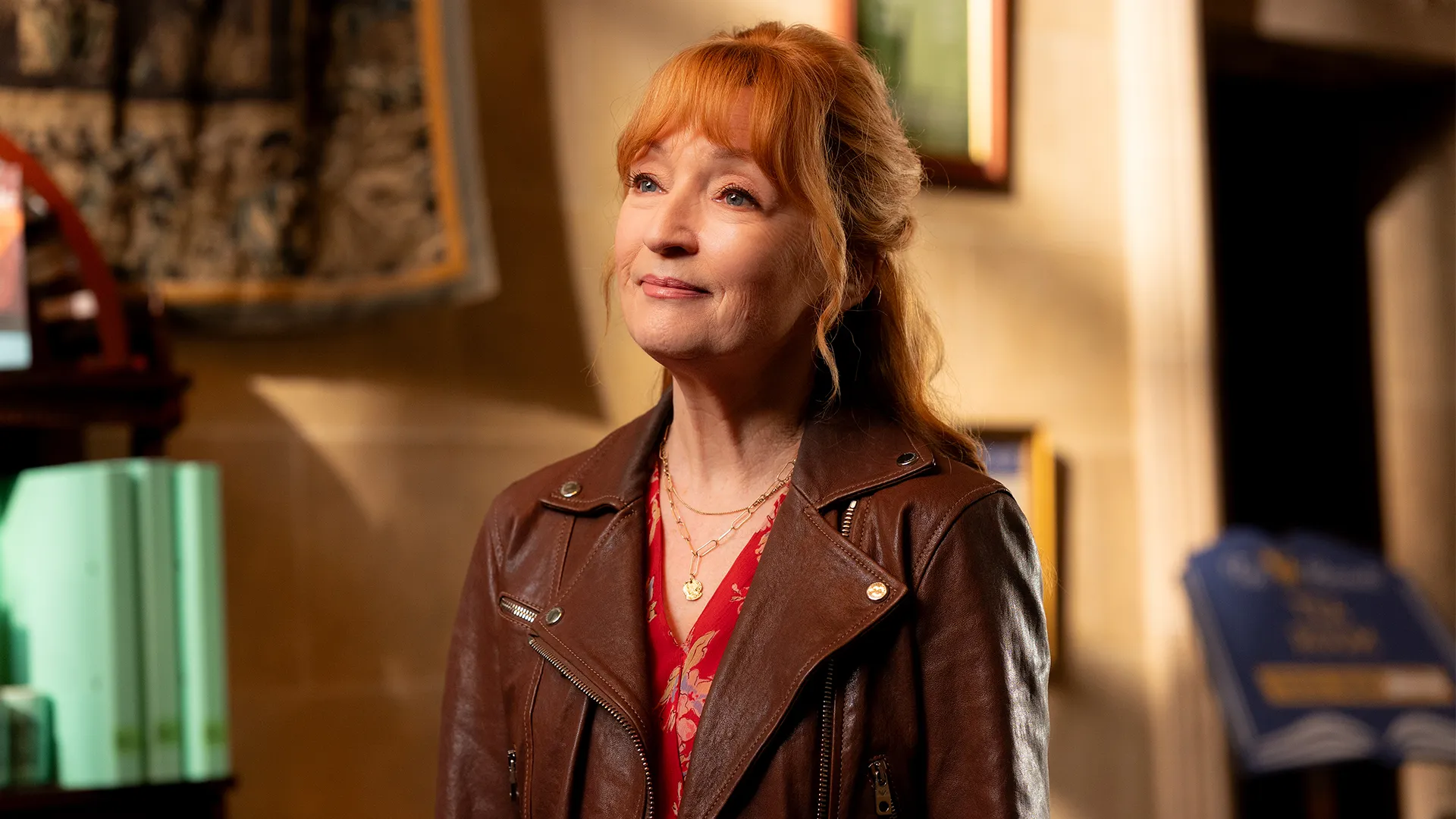 Lesley Manville in Marble Hall Murders on MASTERPIECE on PBS.