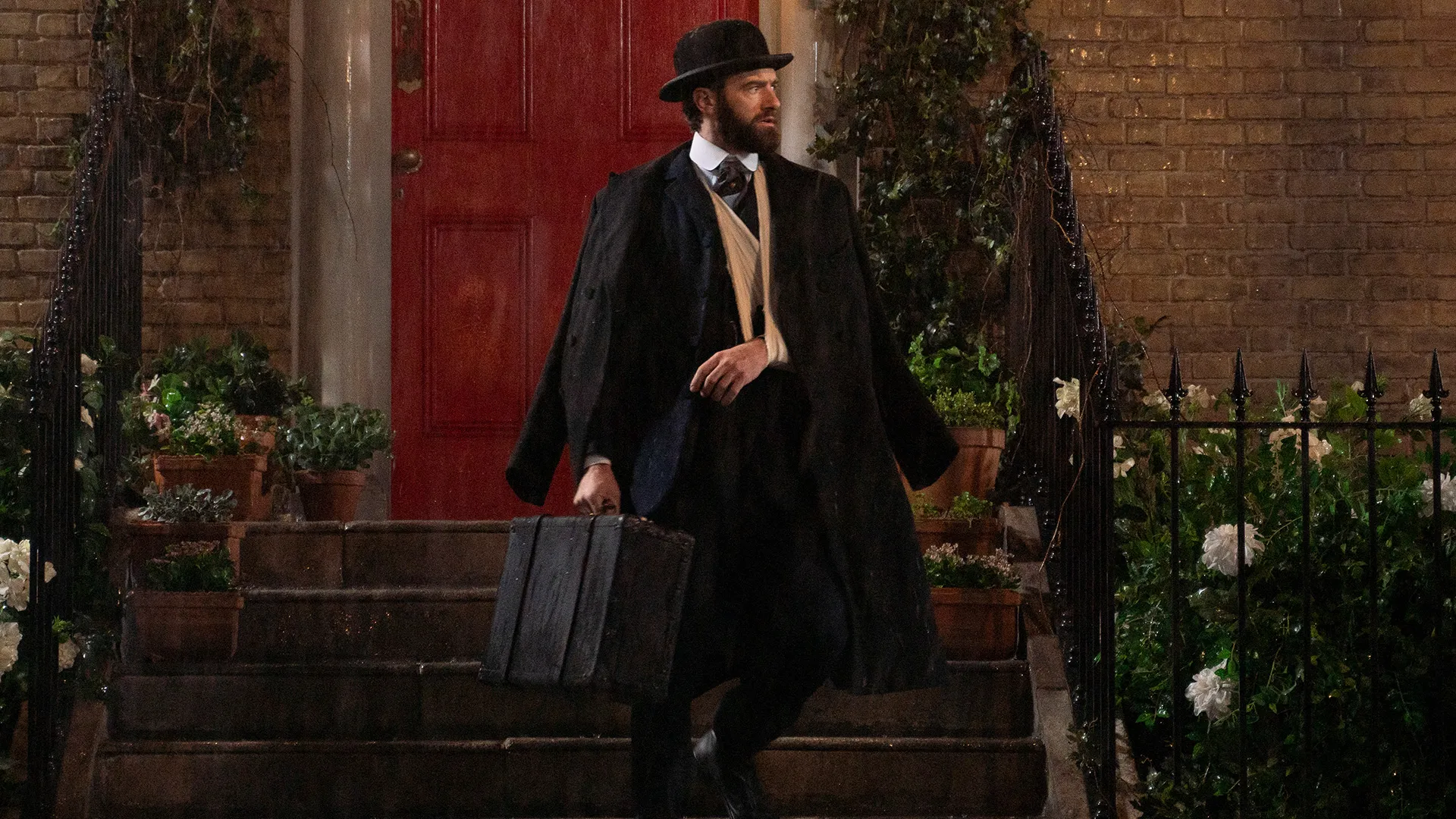 Stuart Martin as William "The Duke" Wellington in Miss Scarlet Season 4