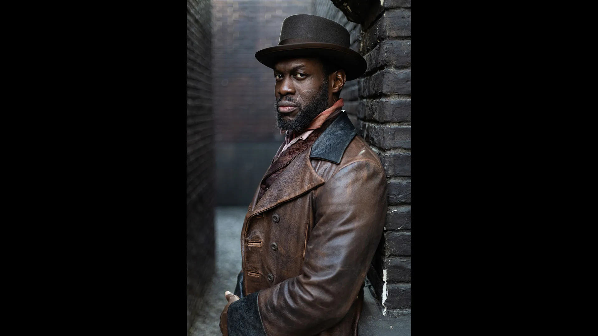 Ansu Kabia as Moses in Miss Scarlet Season 7