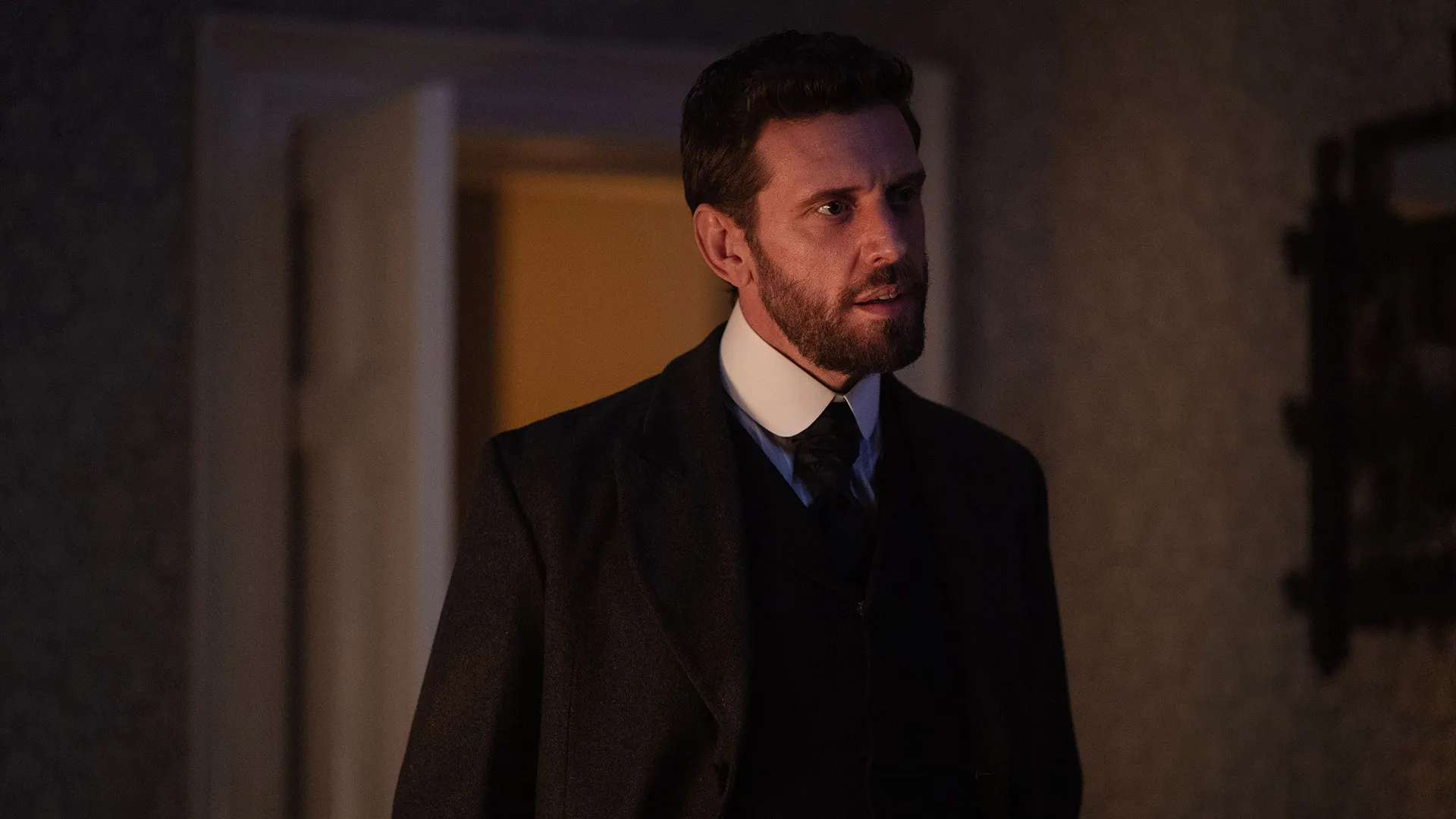 Tom Durant-Pritchard as Alexander Blake in Miss Scarlet Season 7