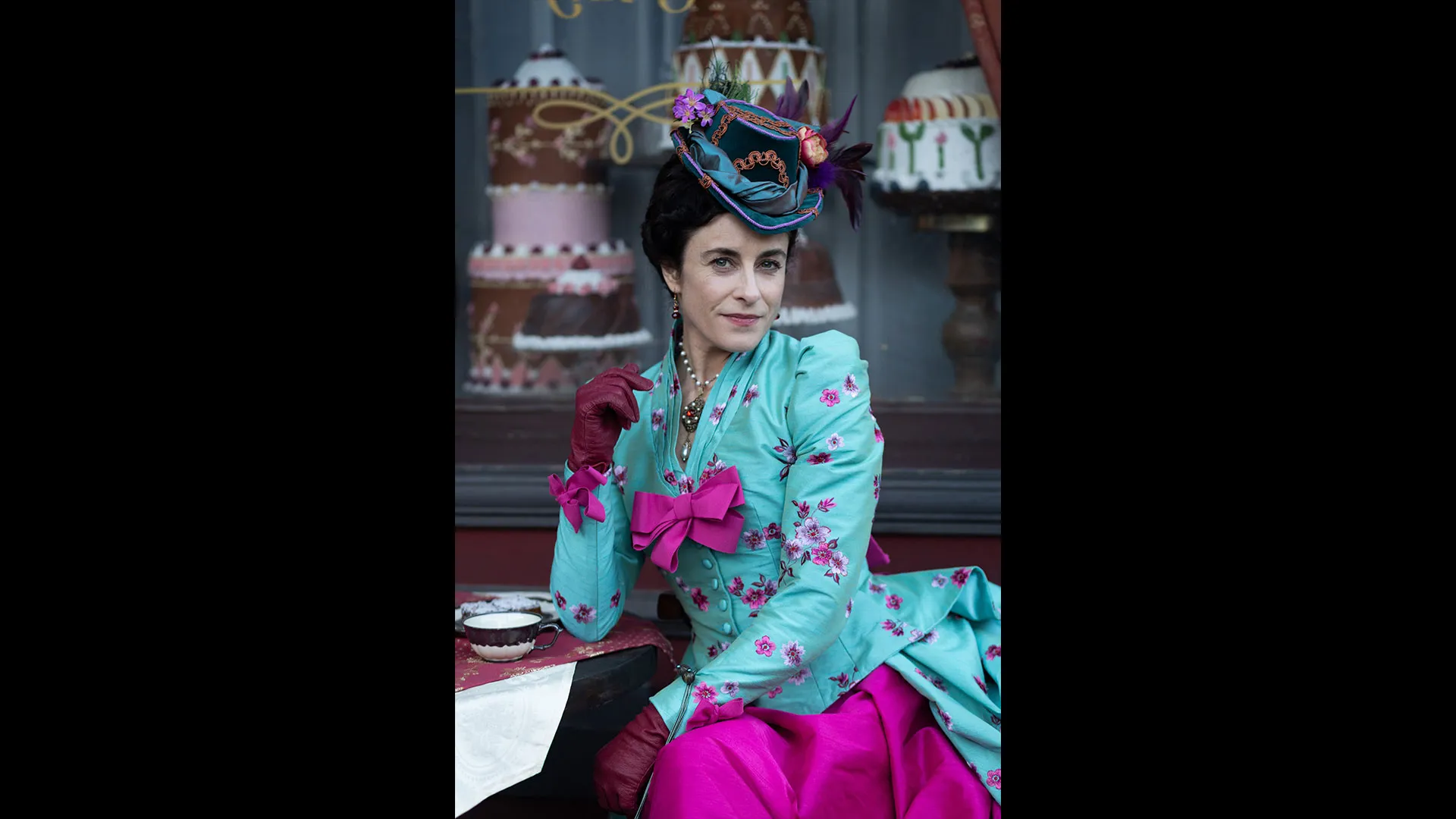 Florence Dodds as Cordelia in Miss Scarlet Season 7