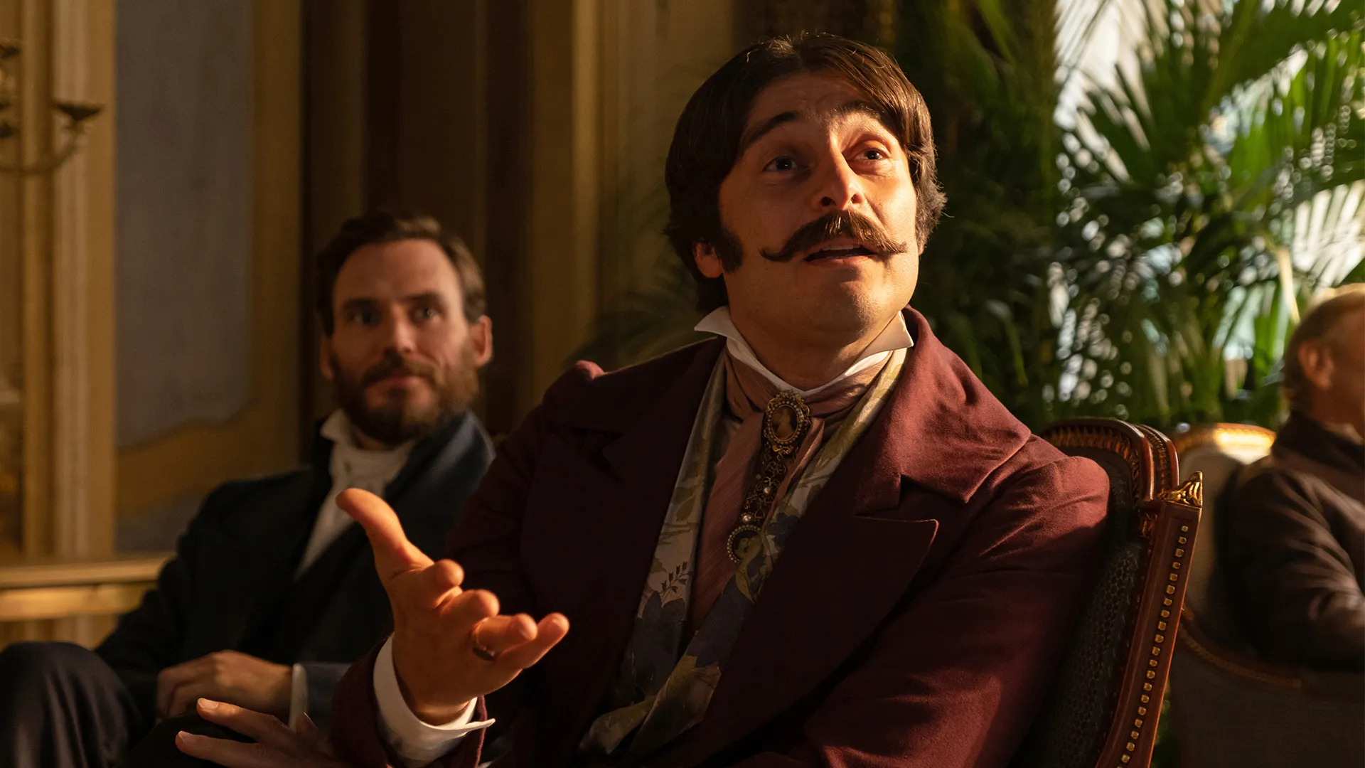 Lino Guanciale as Vampa in The Count of Monte Cristo on MASTERPIECE on PBS.