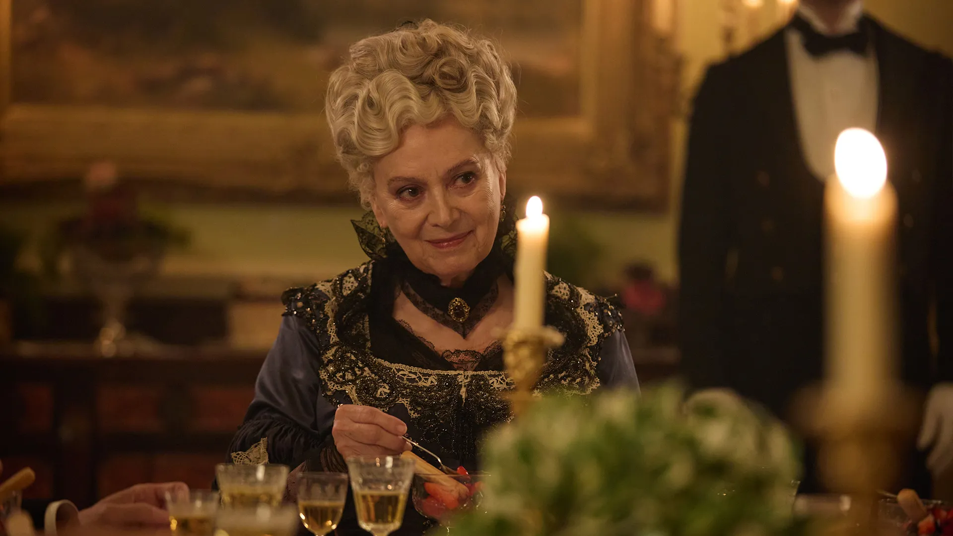 Francesca Annis as Ann Forsyte in The Forsytes on MASTERPIECE on PBS.