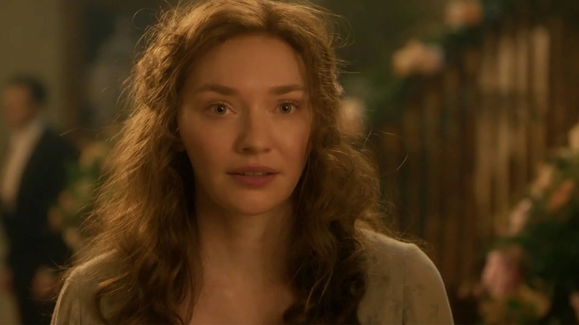 The Forsytes character Louisa is shocked and overwhelmed at suddenly encountering her first love after years apart.