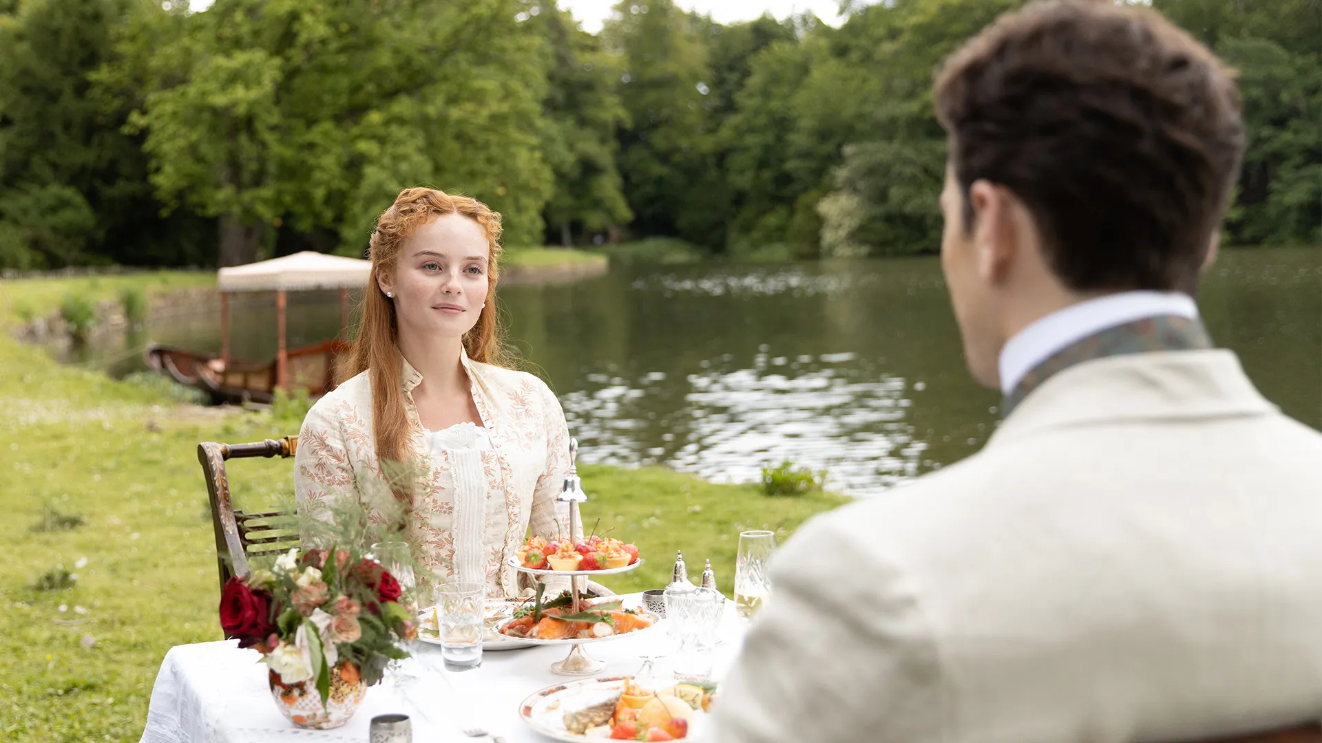 Millie Gibson as Irene Heron in The Forsytes on MASTERPIECE on PBS.