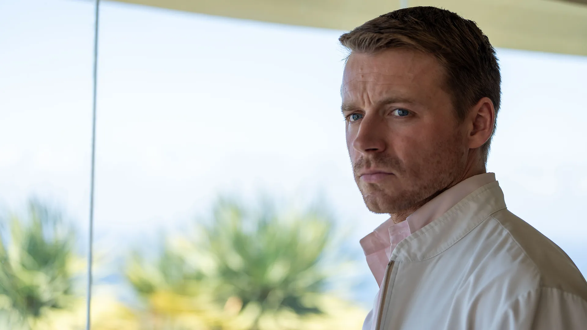Jack Lowden as Kenneth Noye in The Gold Season 2 on MASTERPIECE on PBS.