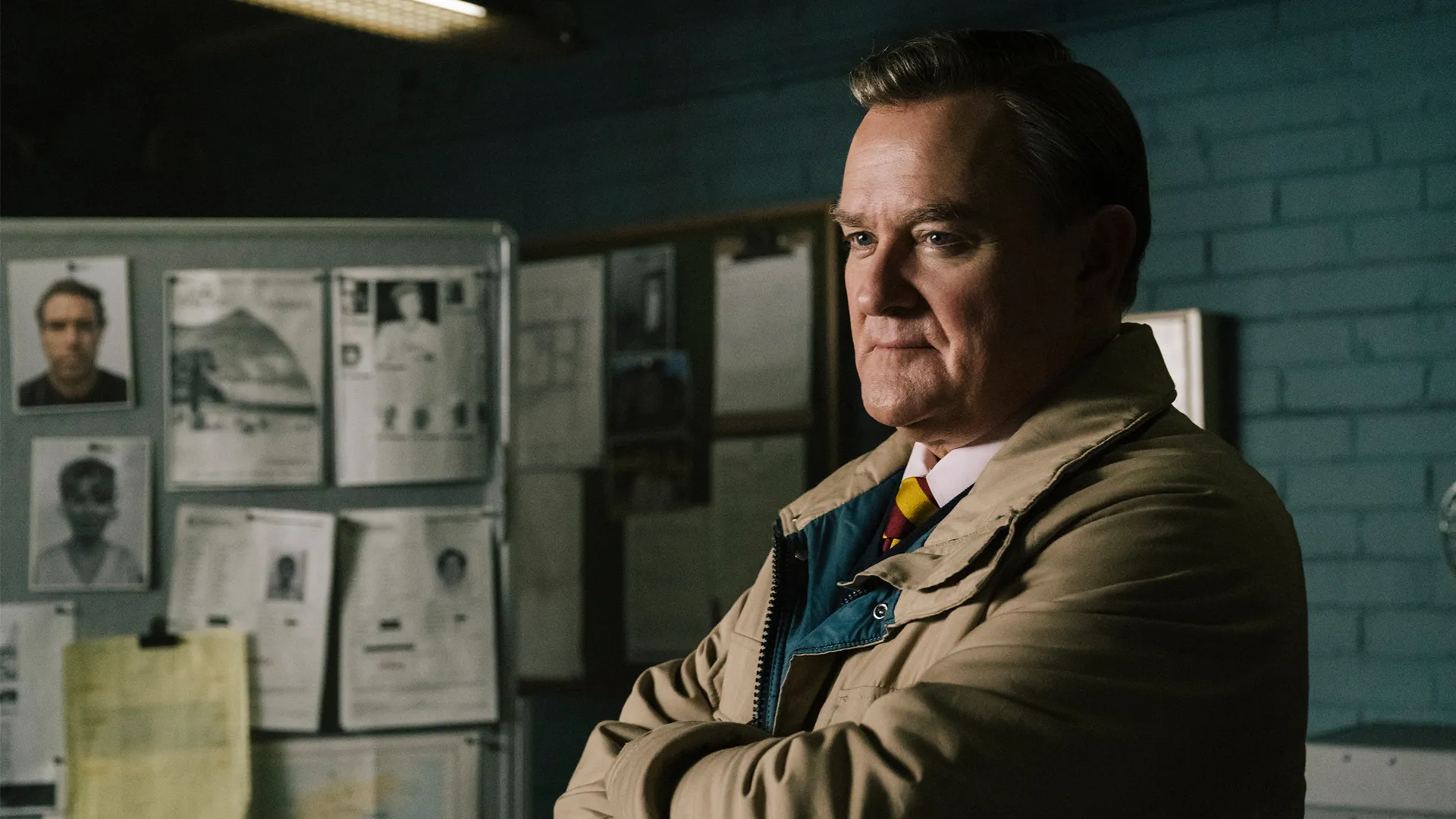 Hugh Bonneville as Brian Boyce in The Gold Season 2 on MASTERPIECE on PBS.