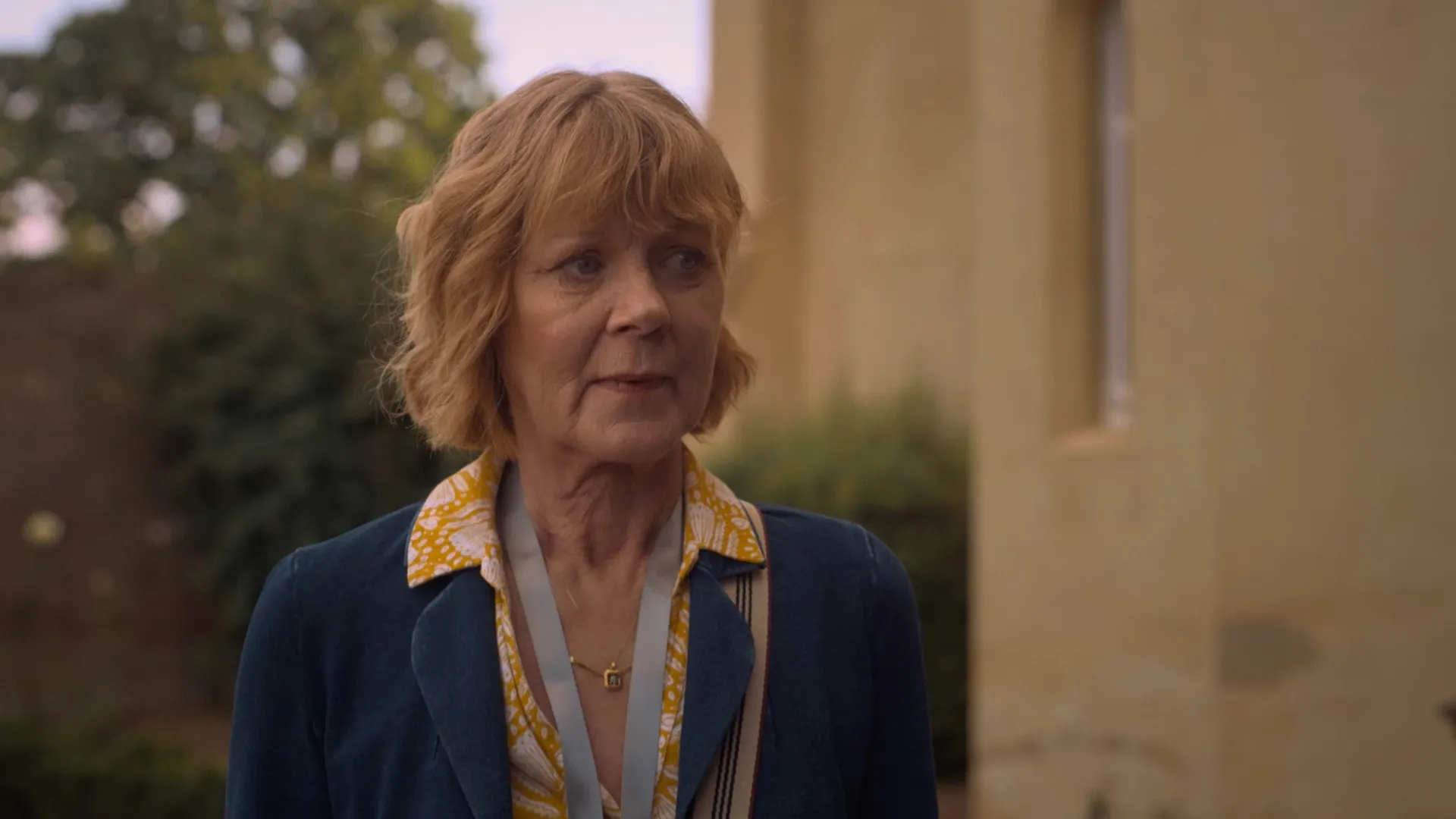 Samantha Bond in The Marlow Murder Club Season 3 on MASTERPIECE on PBS.