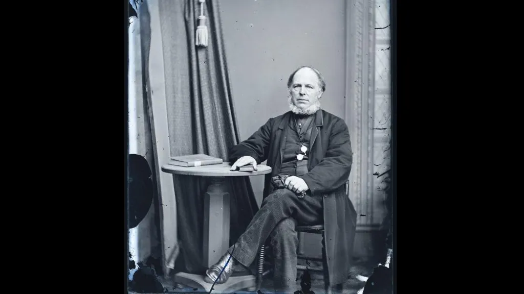 Early portrait of a Victorian gentleman