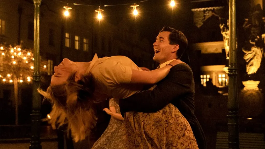 Zofia Wichlaz as Kasia Tomaszeski and Jonah Hauer-King as Harry Chase