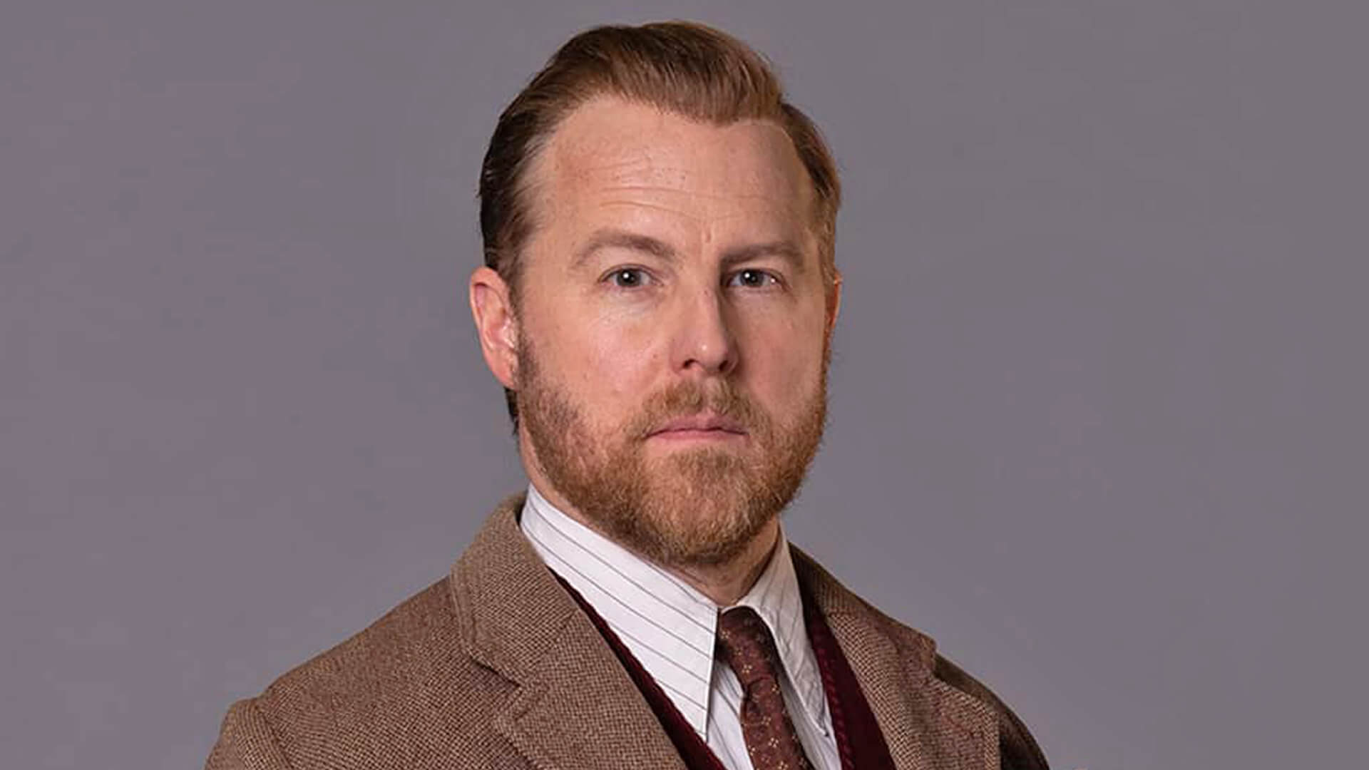 Samuel West as Siegfried Farnon Masterpiece PBS