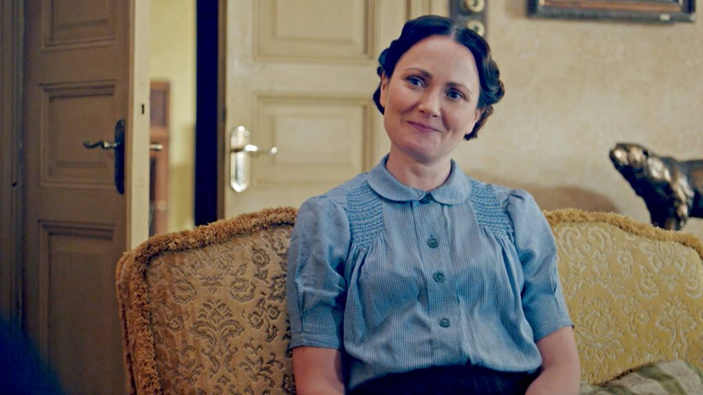 Anna Madeley as Mrs. Hall