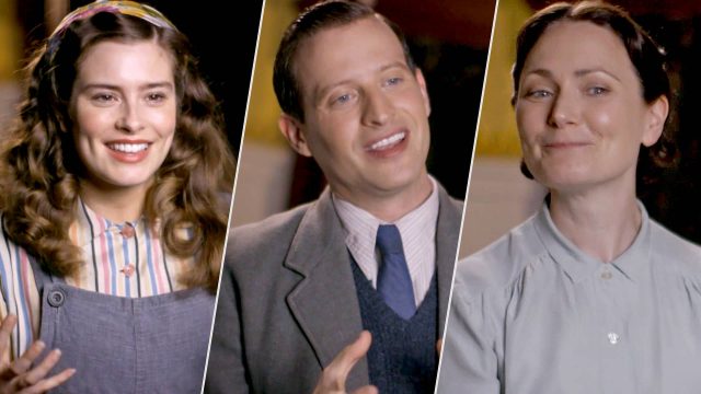 Rachel Shenton, Nicholas Ralph, Anna Madeley on Season 2