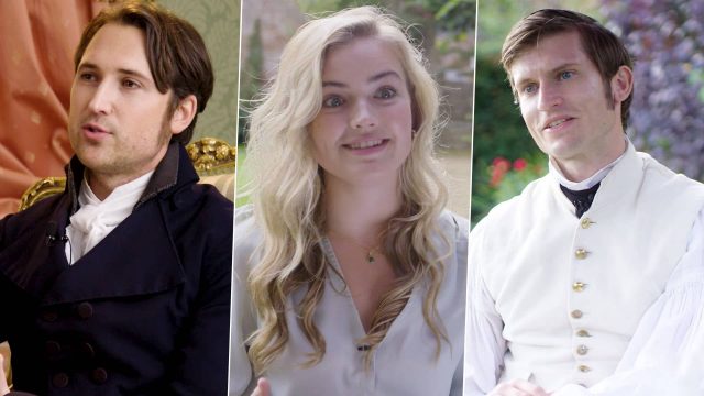 Ben Lloyd-Hughes, Rosie Graham, and Tom Weston-Jones in Sanditon