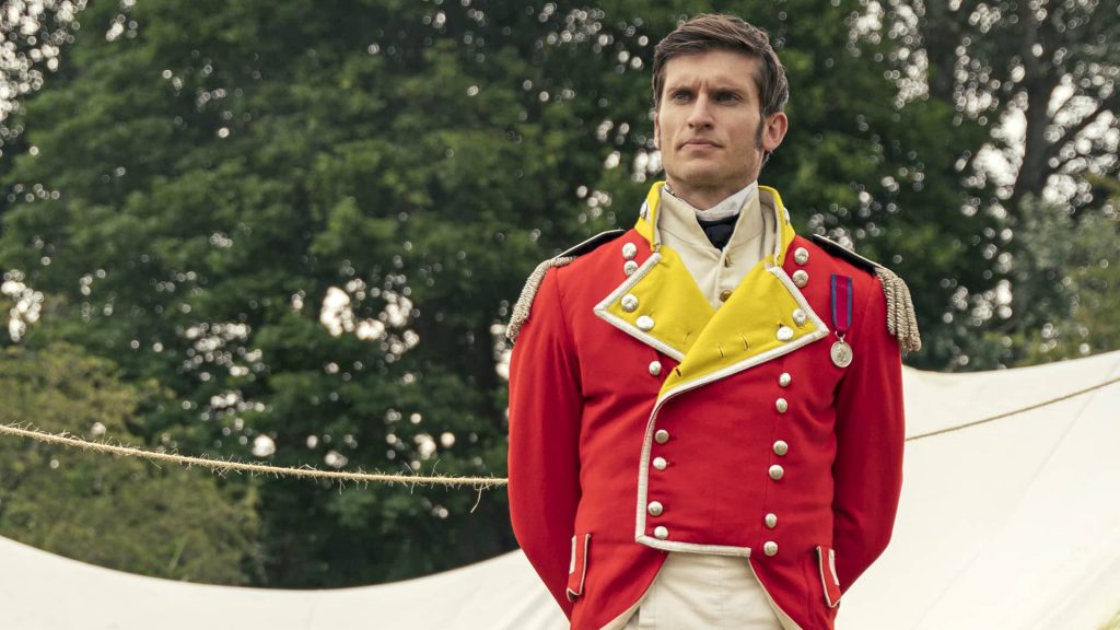 Tom Weston-Jones as Colonel Lennox in Sanditon