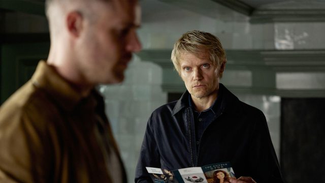 Actor Marc Warren in a scene from Van der Valk Season 2 on PBS MASTERPIECE