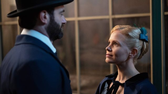 Kate Phillips and Stuart Martin in Miss Scarlet & The Duke Season 2