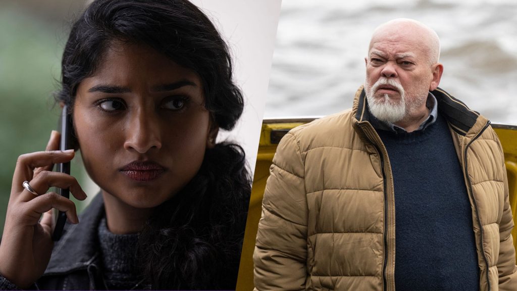 New cast members of Annika Season 2 on PBS MASTERPIECE include Varada Sethu (left) as DC Harper Weston and Sven Henriksen (right) as Magnus Strandhed