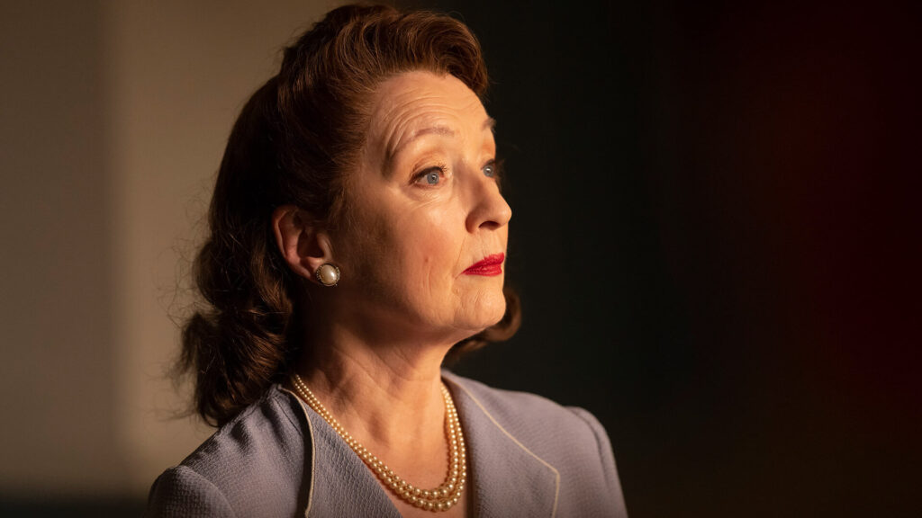 Lesley Manville as Robina in World on Fire Season 2
