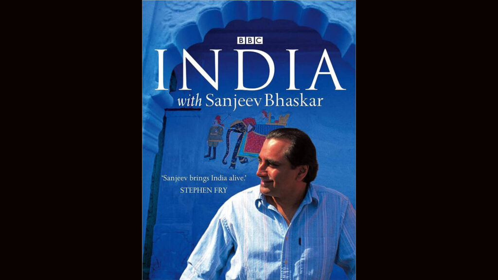 Cover of book India with Sanjeev Bhaskar.