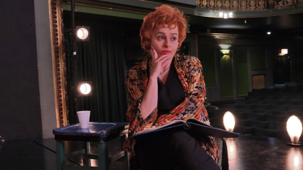 Actor Helena Bonham Carter plays British soap opera queen Noele Gordon in the miniseries Nolly on MASTERPIECE on PBS.