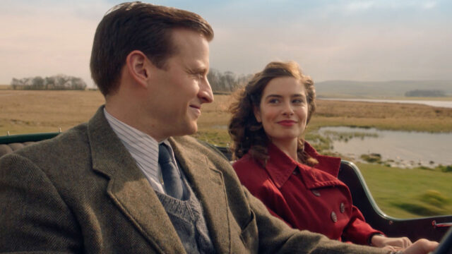 Nicholas Ralph and Rachel Shenton as James and Helen Herriot in All Creatures Great and Small