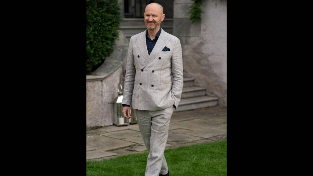 Parris/Berlin (Mark Gatiss) in Moonflower Murders
