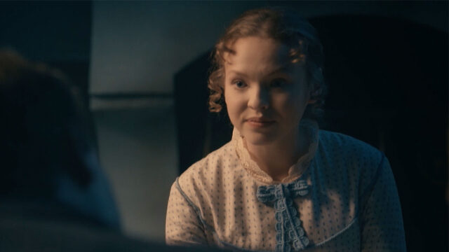 A young Eliza Scarlet from Miss Scarlet and The Duke Season 4