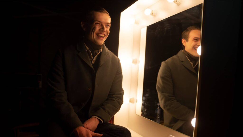 Matt Olsen behind the scenes of Miss Scarlet and The Duke Season 4 Episode 3