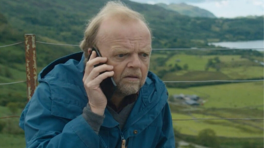 Actor Toby Jones as Alan Bates in a scene from Mr Bates vs The Post Office on PBS MASTERPIECE.