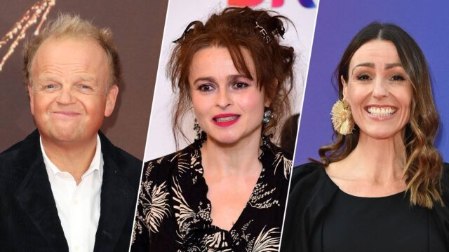 Toby Jones, Helena Bonham Carter, and Suranne Jones
